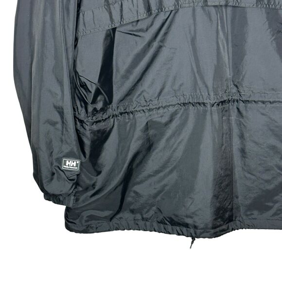 Helly Hansen Packable Hooded Windbreaker Jacket Black XL - Picture 3 of 7